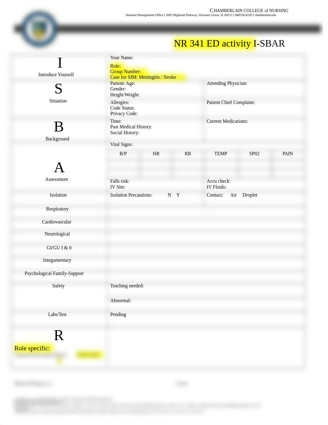 341 ED Activity  I-SBAR .docx_dx4k8sjkywp_page1