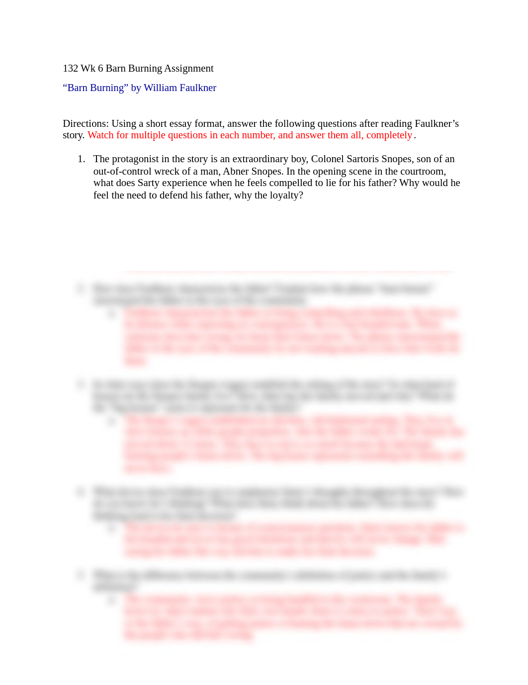 132 Wk 6 Barn Burning Assignment.docx_dx4ukadok6f_page1
