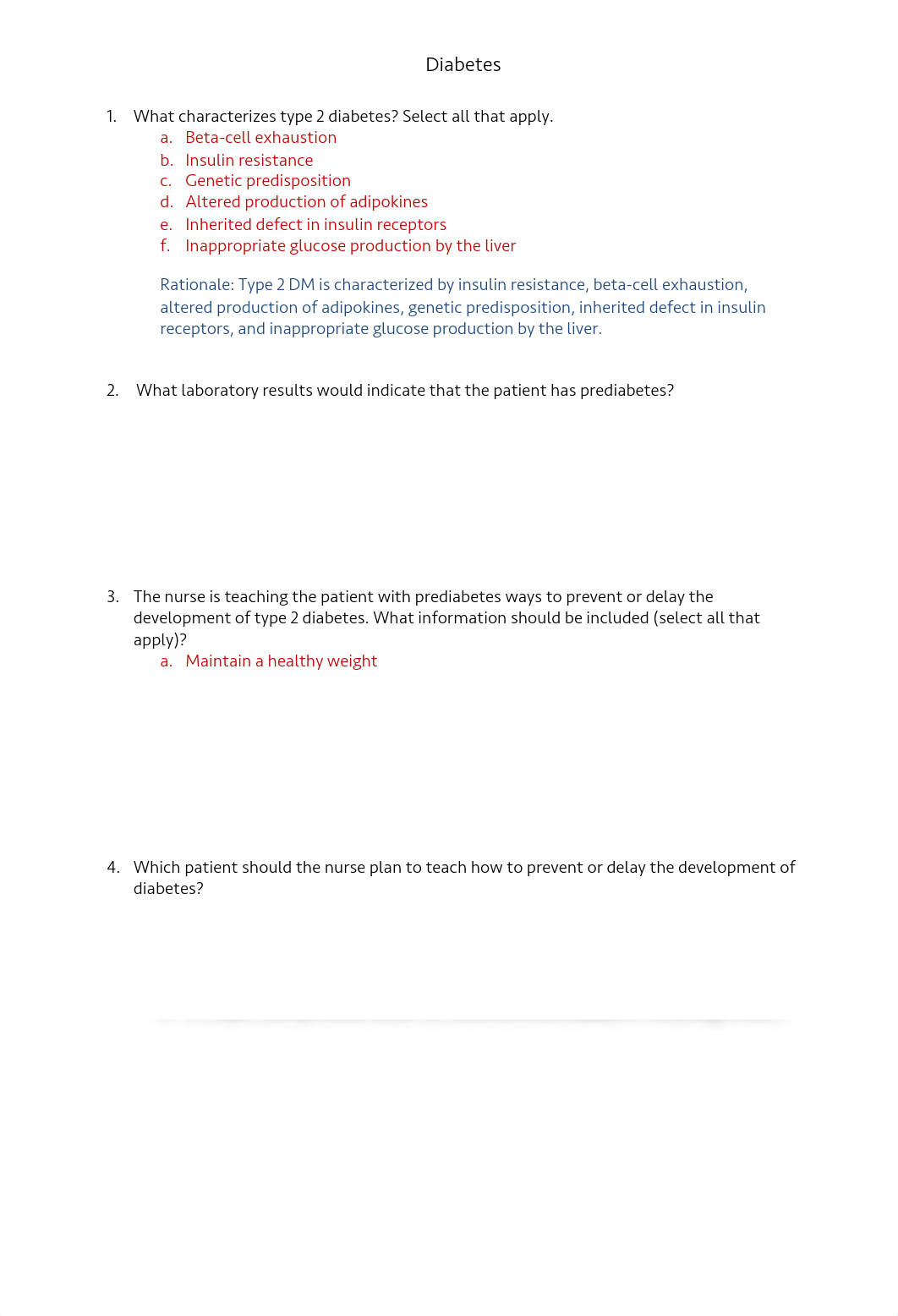 TNP - Diabetes - Questions and rationales  pdf.pdf_dx5e8h484bl_page1