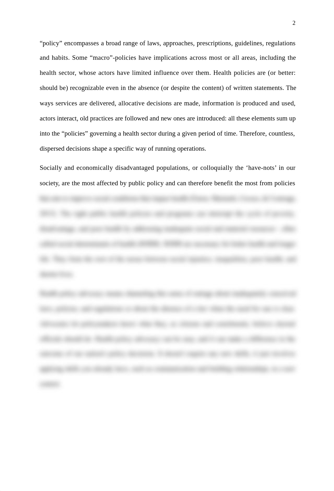 3-2 Journal - The Role of the Healthcare Professional in Policymaking.docx_dx5xsw9w39y_page2