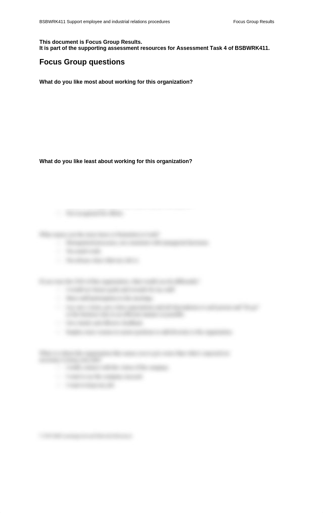 BSBWRK411 SD Focus Group Results (ID 155878).docx_dx60wm7eveb_page1