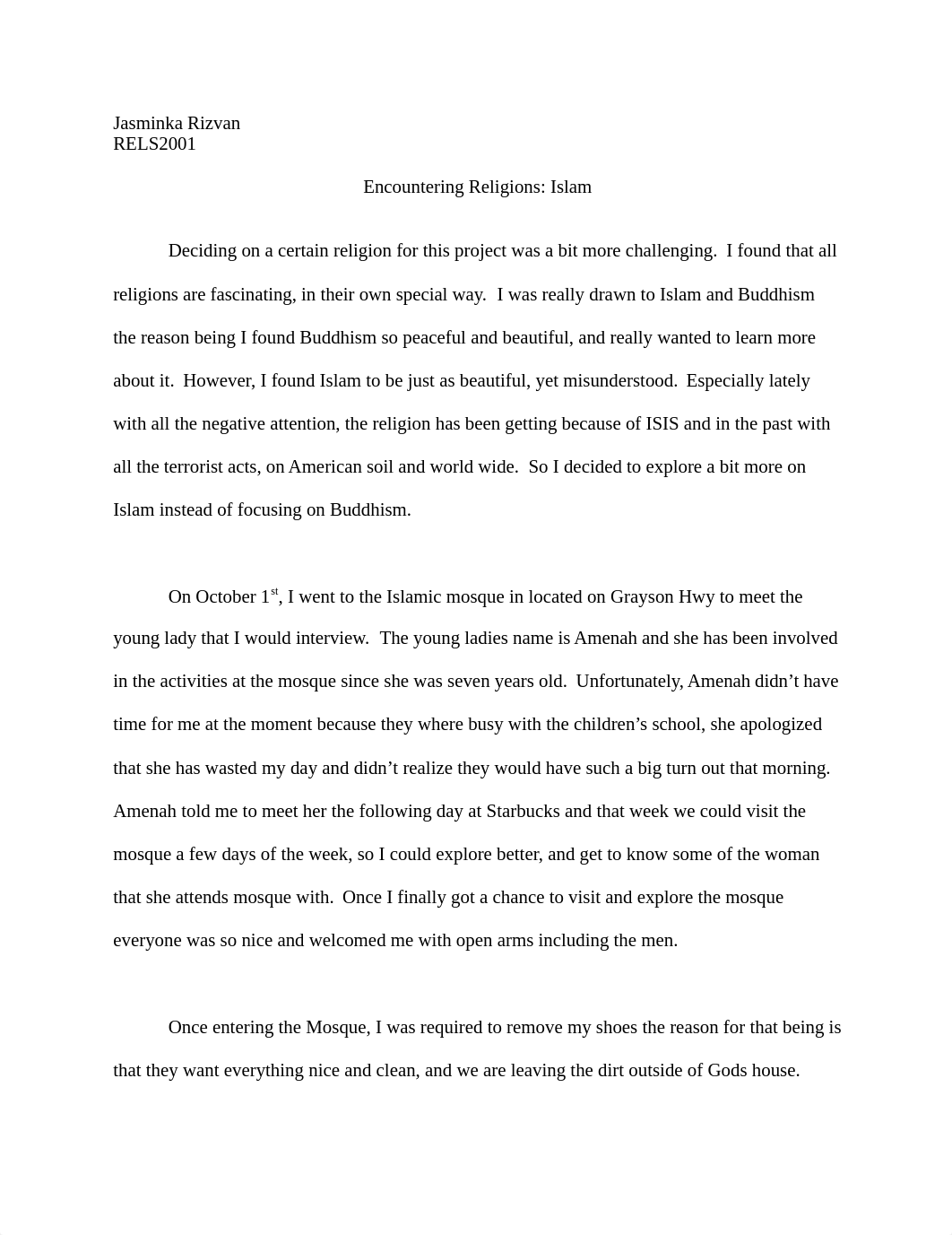 Encountering Relgions Essay.docx_dx65pszzm3j_page1