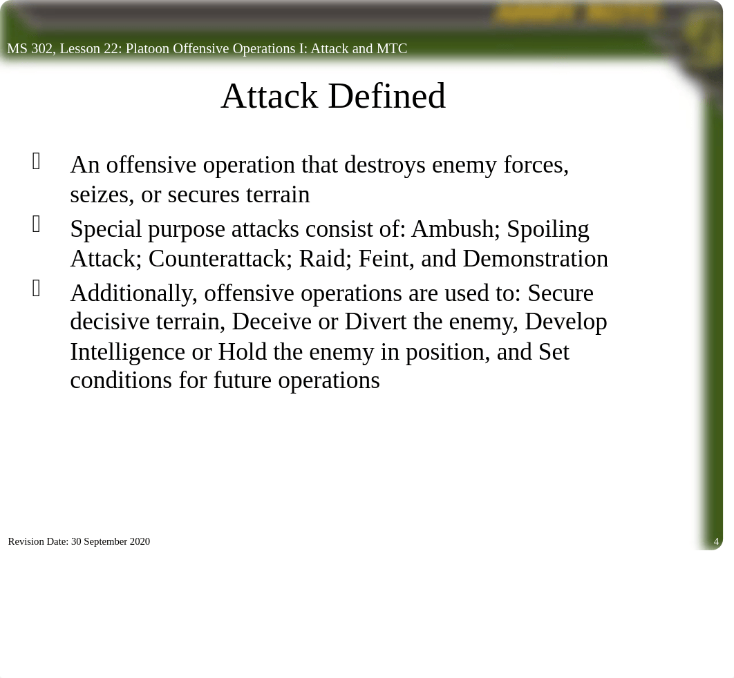 MS302L22 PLT Offensive Ops I Attack and MTC.pptx_dx666gvg1b9_page4