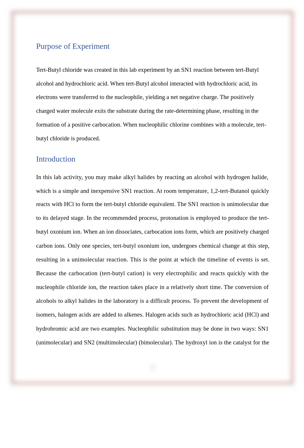 Synthesis of t-butyl chloride Lab report 2.docx_dx66x7962g1_page2