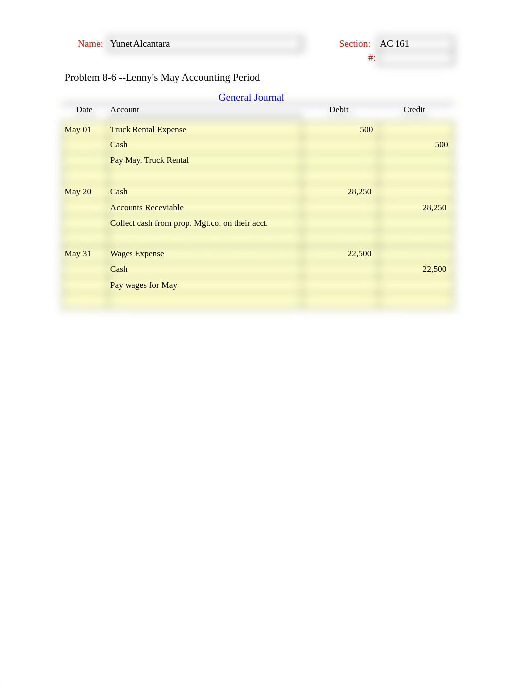 Problem 8-6 Forms Lenny's May .xls__9223372036854775807.xls_dx6cfhrvci6_page1