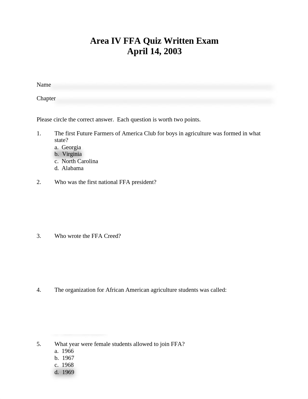 33078_FFA Quiz CDE 2003 Area IV key.doc_dx6paxhotcj_page1