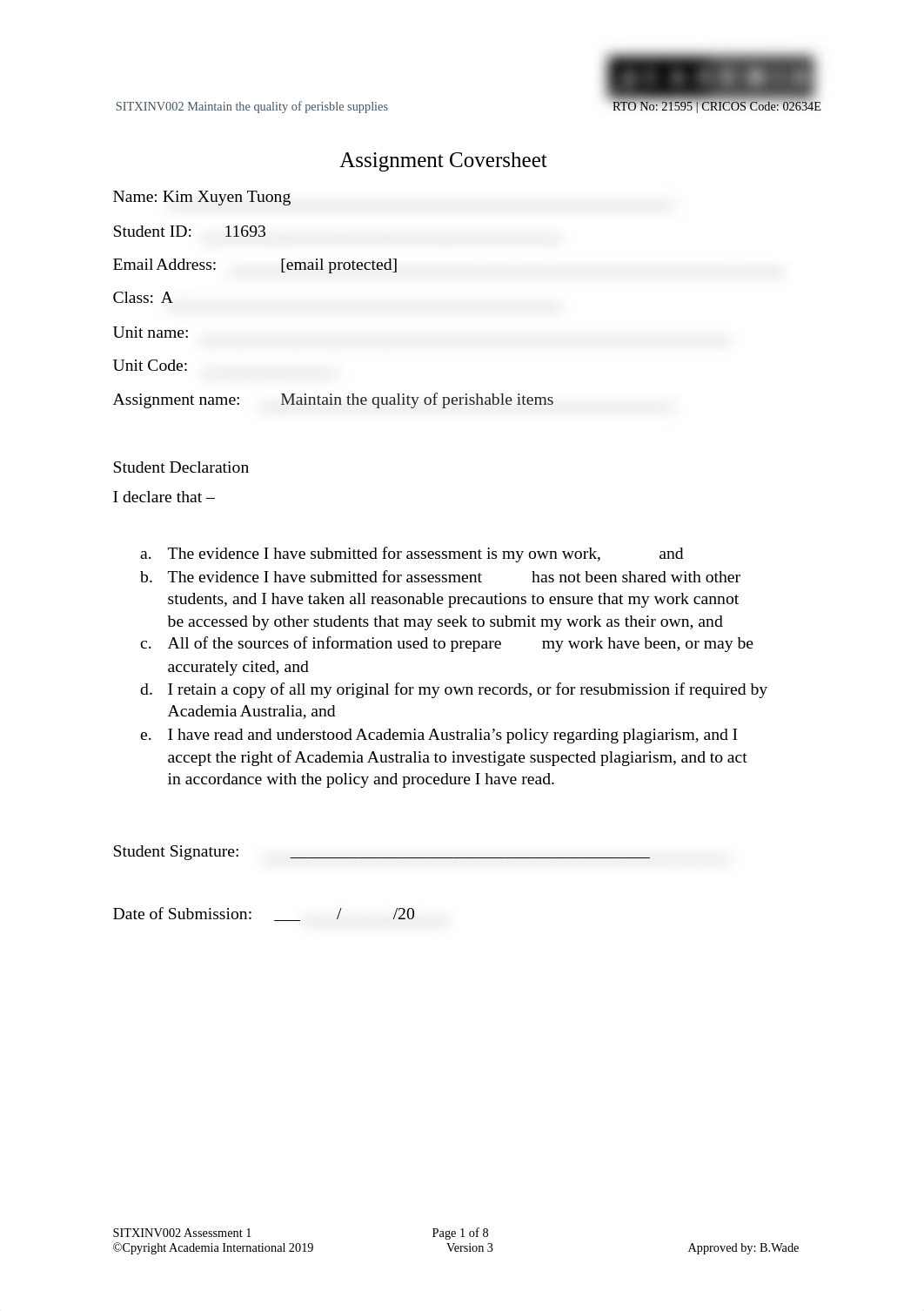 SITXINV002_Maintain the quality of perishable items_ Assessment_1_Jan_2020.docx_dx6sifiqctr_page2