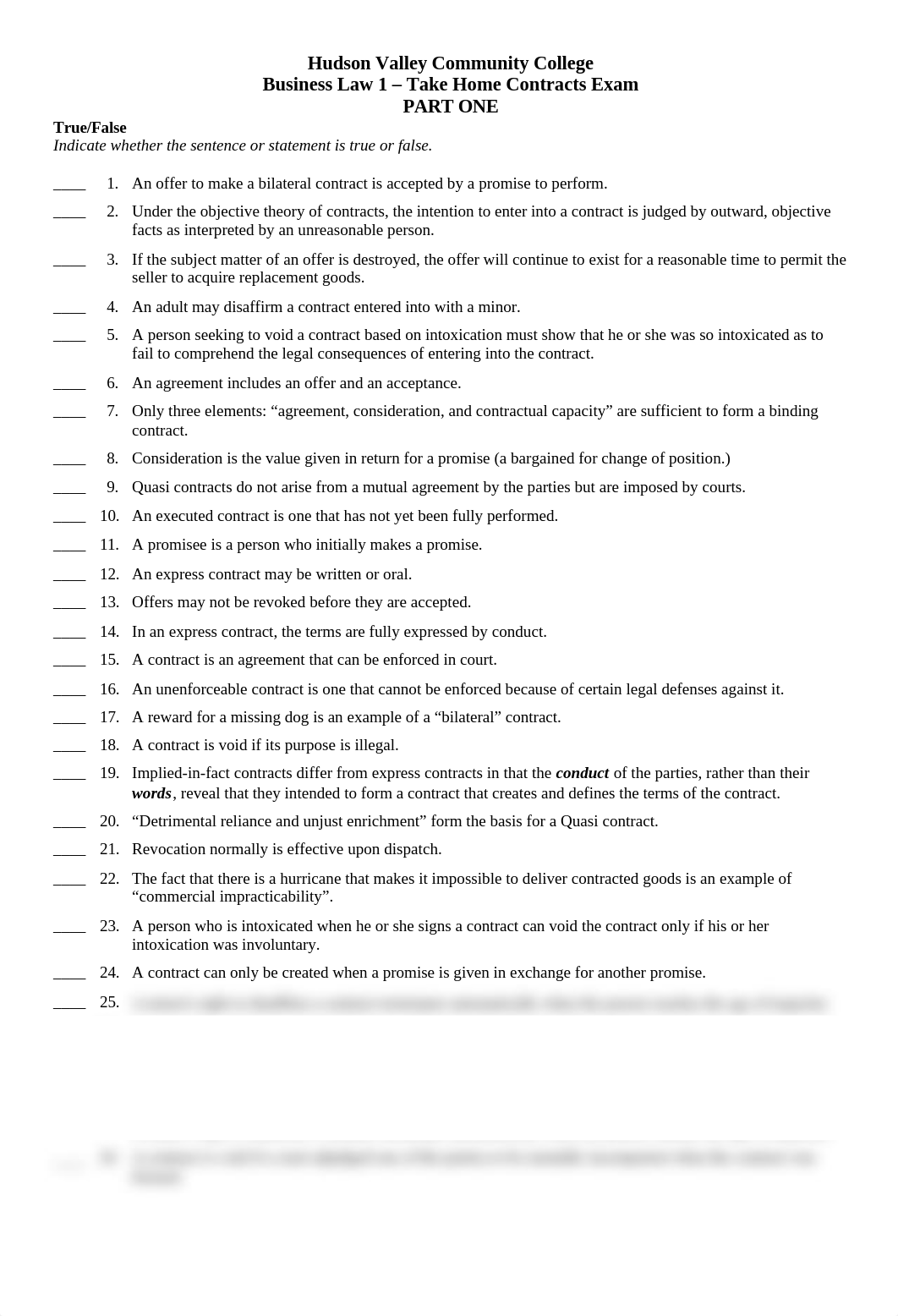 CONTRACTS Takehome Exam Part 1.docx_dx7mgwszr71_page1