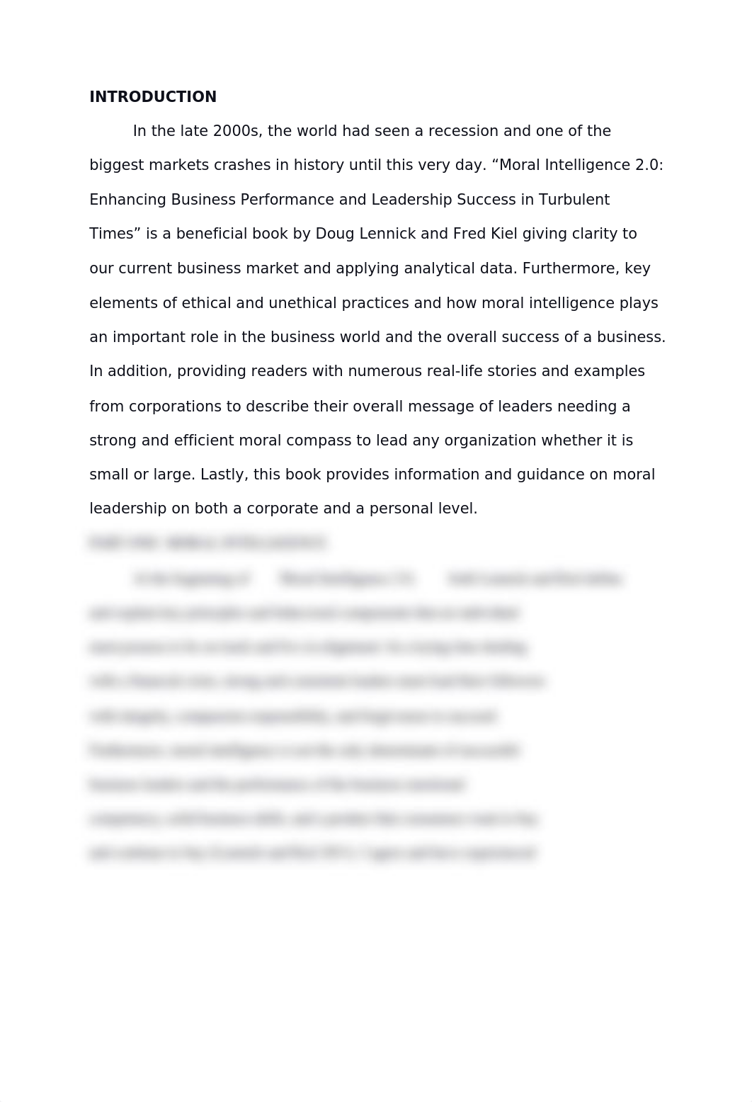 Maiya Minor EMB 612 Critque of Moral Intelligence.docx_dx7w1f3hq74_page2