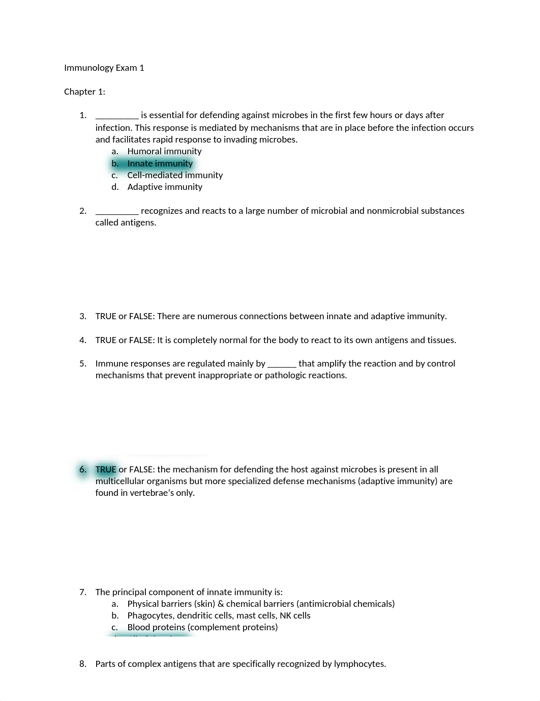 Immunology Exam 1.docx_dx7yfrsqswv_page1