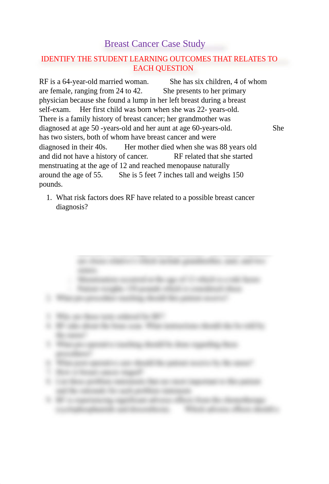 Breast Cancer Case Study -RF(1) (2).doc_dx8534rh91o_page1