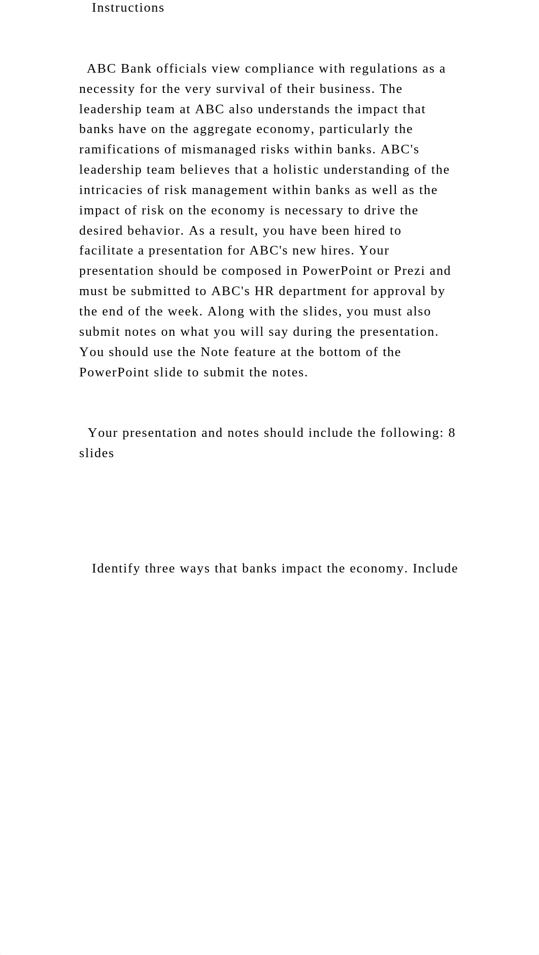 Instructions    ABC Bank officials view compliance with re.docx_dx8bpjhcgds_page2