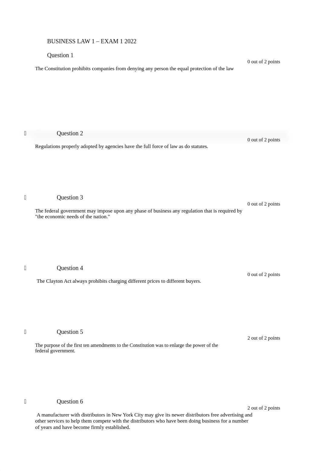 BUSINESS LAW 1 Exam 1.docx_dx8culeveqt_page1