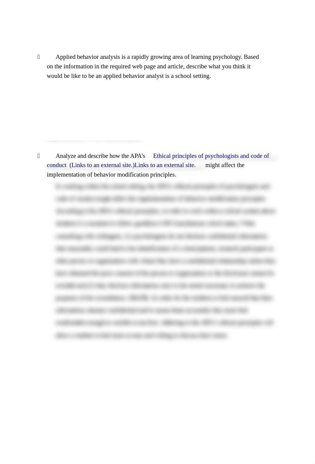 Applied behavior analysis is a rapidly growing area of learning psychology.docx_dx8hu1lehzt_page1