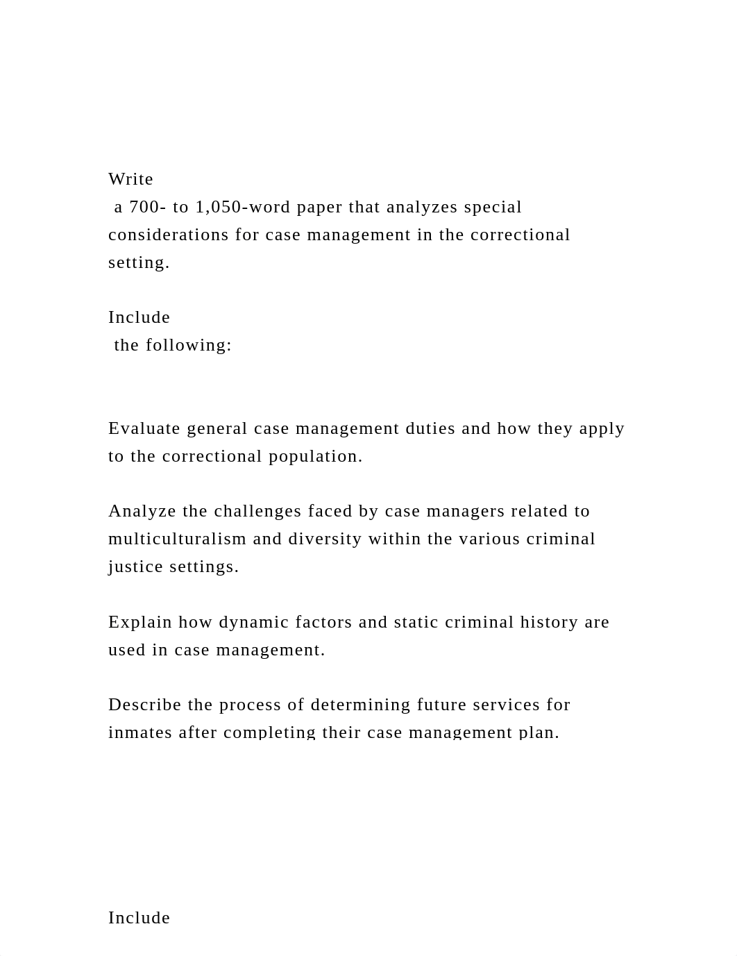 Write a 700- to 1,050-word paper that analyzes special conside.docx_dx8lb129hox_page2