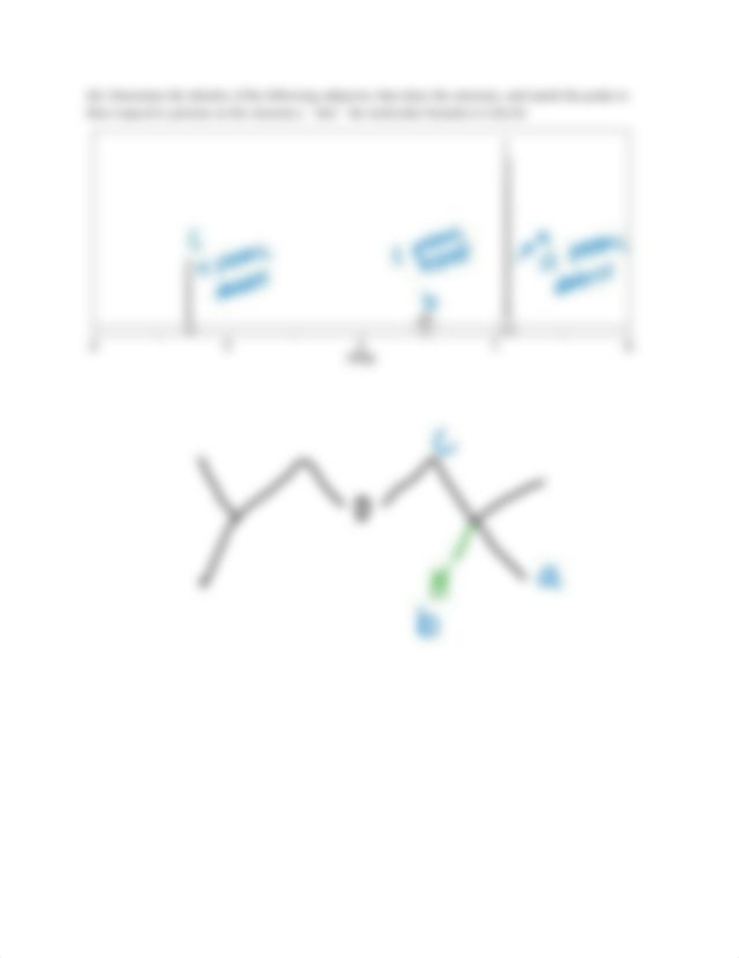 CHEM 2470 1H NMR Worksheet Copy Rhegyn Blood.pdf_dx8sz1x1qs7_page2