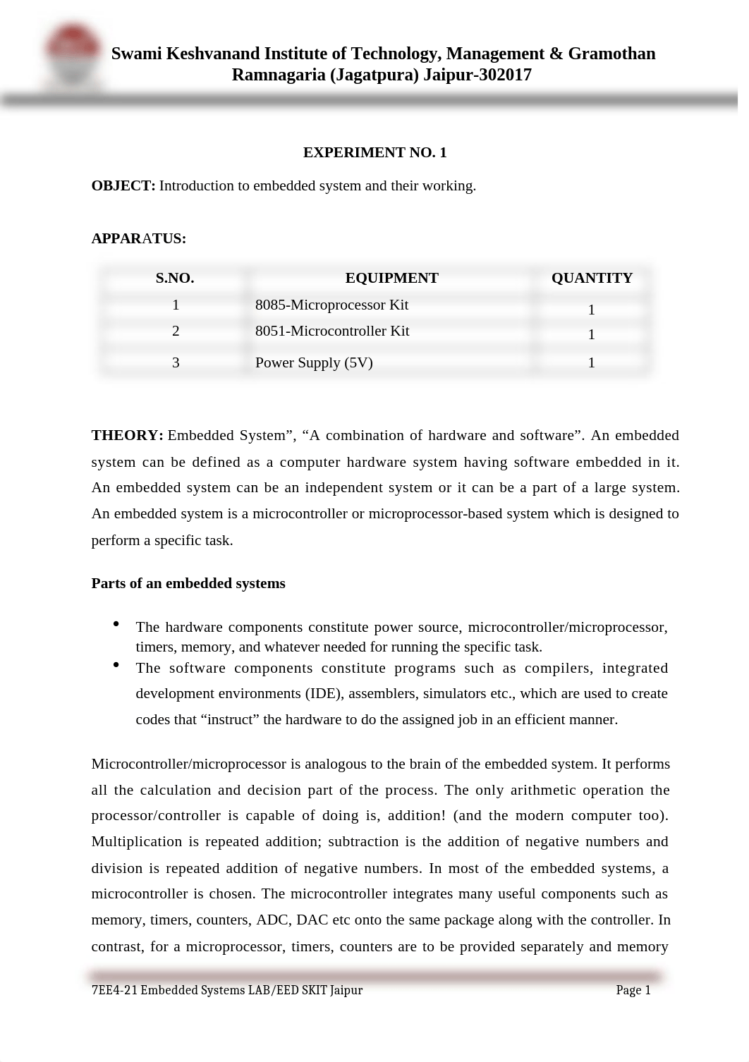 Embedded Systems Lab Manual Exp. 1-4.docx_dx8tzbngmc2_page1