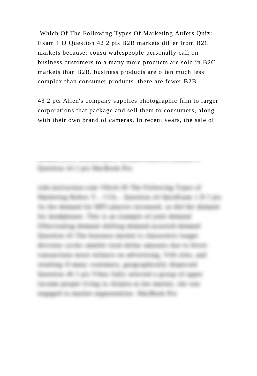 Which Of The Following Types Of Marketing Aufers Quiz Exam 1 D Quest.docx_dx96tp1vcx7_page2