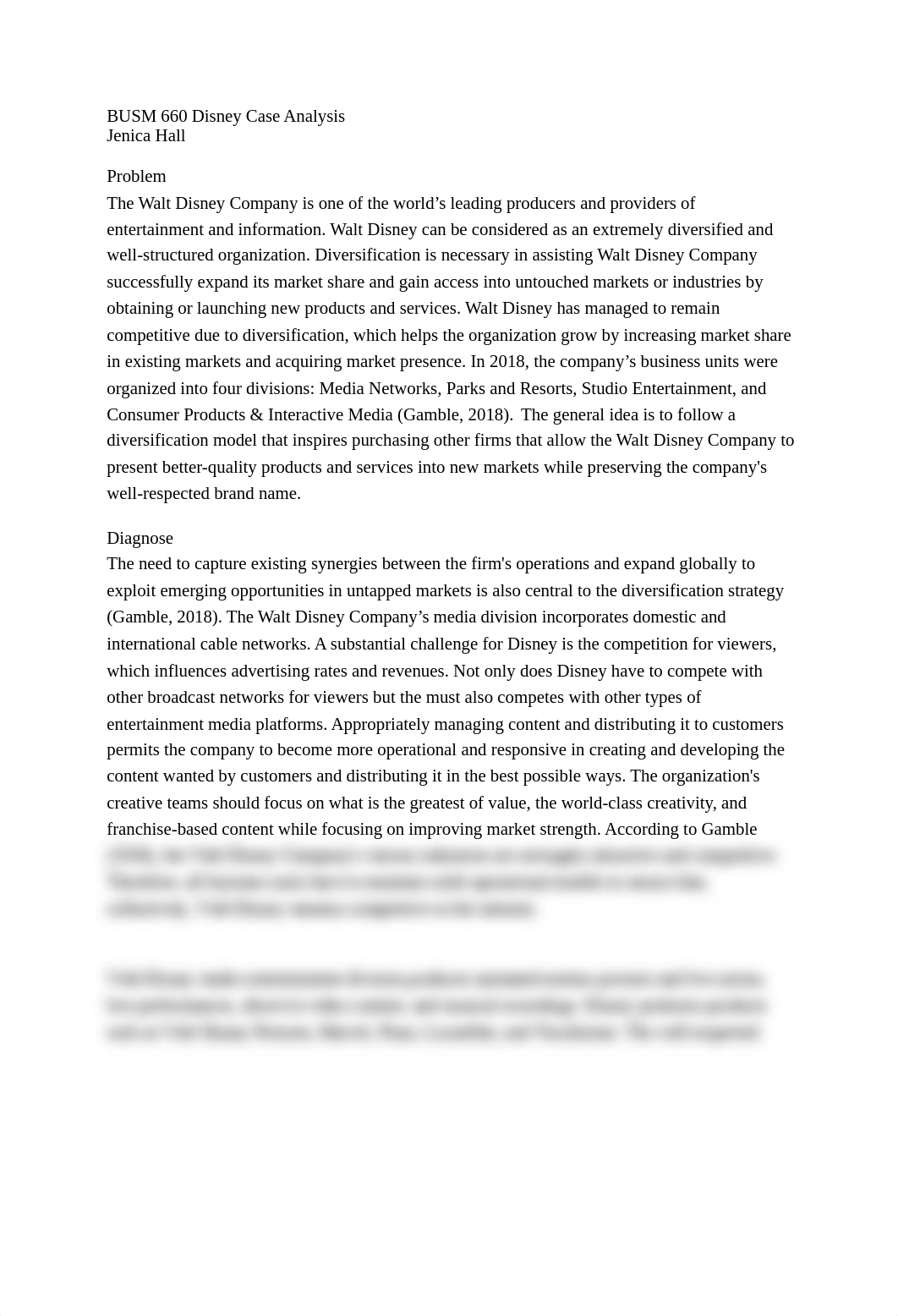 BUSM 660 Disney Case Analysis.docx_dx9cgaybkld_page1