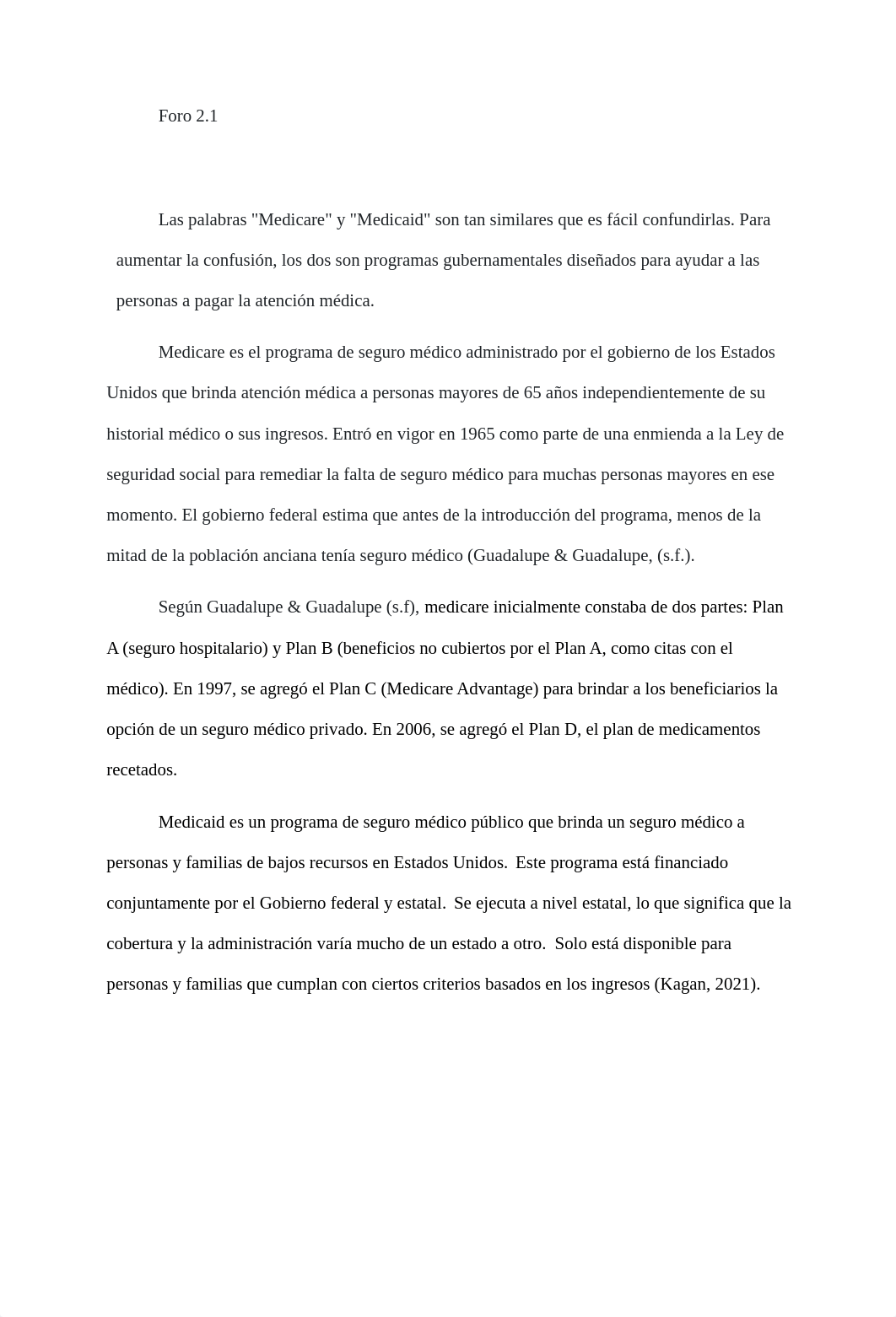 Foro 2.1 Diferencia entre Medicare y Medicaid en los servicios de salud.ICG.docx_dx9xlox8bfh_page1