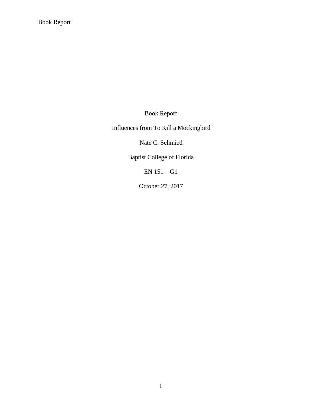 book report on To kIll a Mockingbird with Annotated Bibliography.docx_dxa4dao8vp4_page1