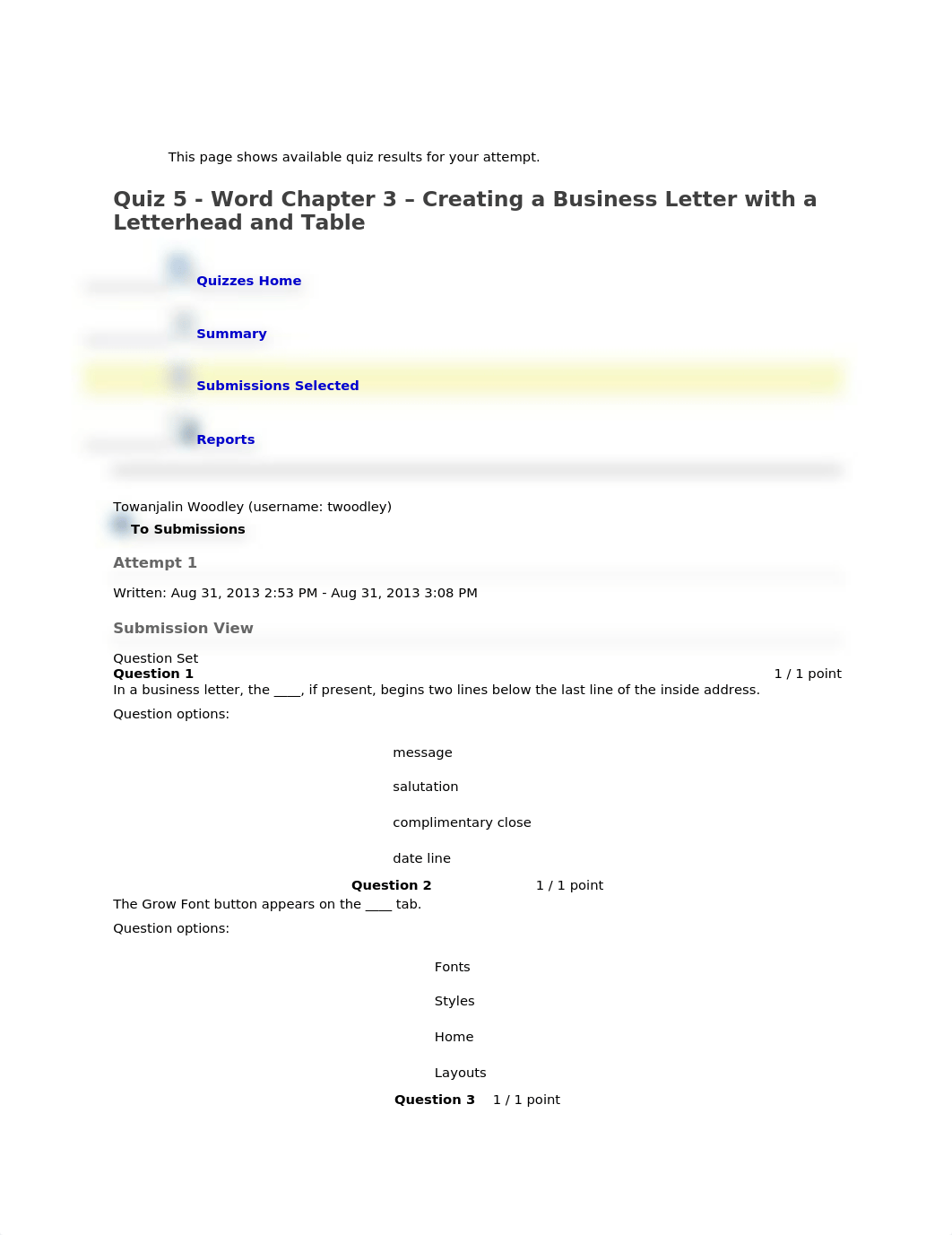 Quiz 5 - Word Chapter 3 - Creating a Business Letter with a Letterhead and Table.docx_dxacace5ikl_page1