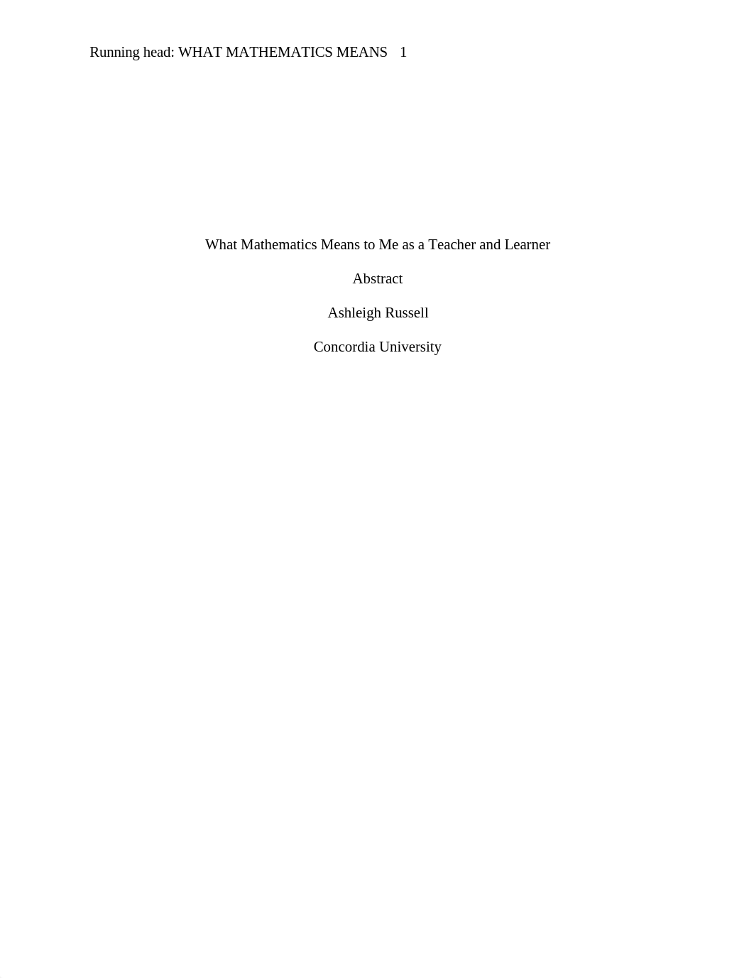 Ashleigh_Russell_What_Mathematics_Means_to_Me_as_a Teacher_and_Learner_Week1.docx_dxaerhzttx4_page1