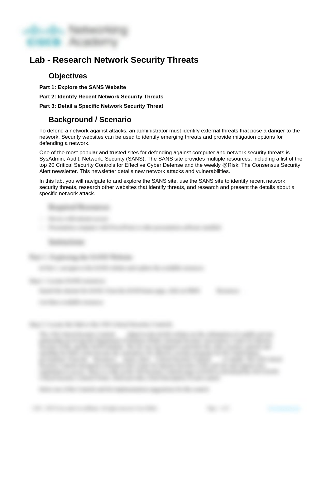 16.2.6 Lab - Research Network Security Threats.docx_dxahzmfndcb_page1