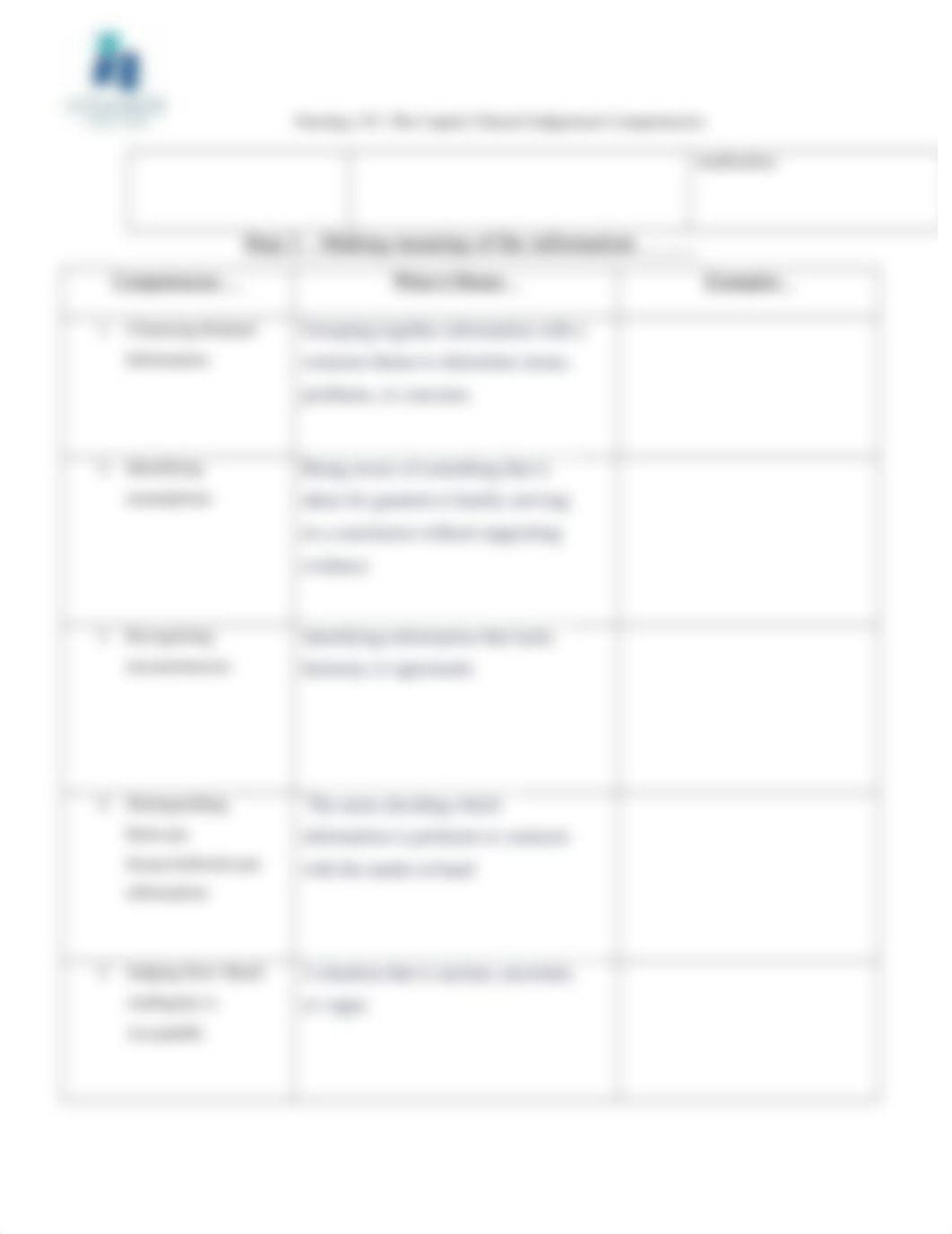 N155 - Caputi Clinical Judgment Framework - student version (4) (AutoRecovered).doc_dxayo4n1z1s_page2