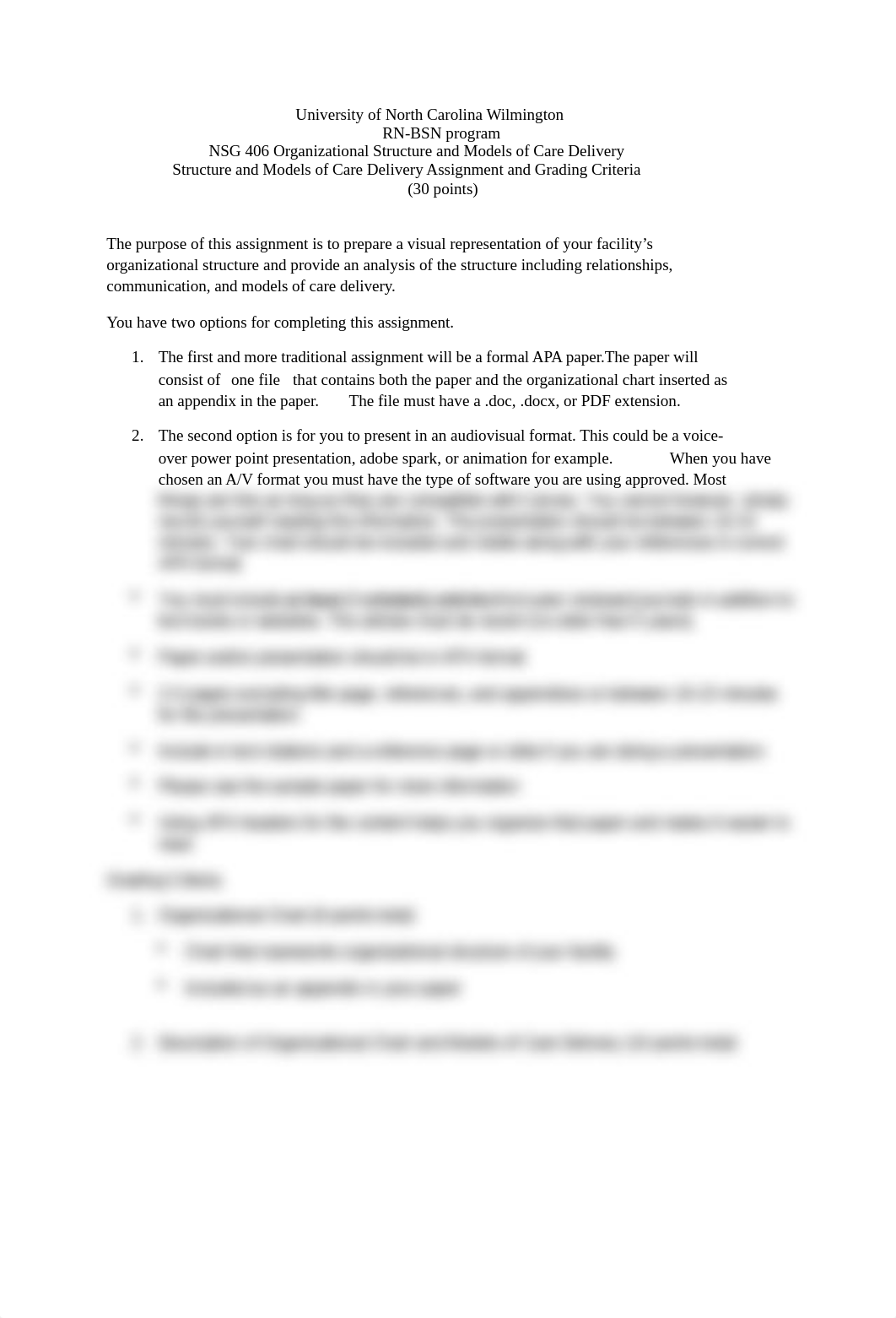 Organizational Structure and Models of Care Delivery Paper Guidelines NSG406-1.docx_dxbfnwrnhwy_page1