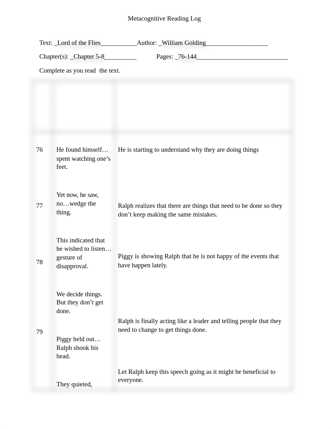 Lord of the Flies Ch 5-8 Reading Log.docx_dxbicsdgeo1_page1