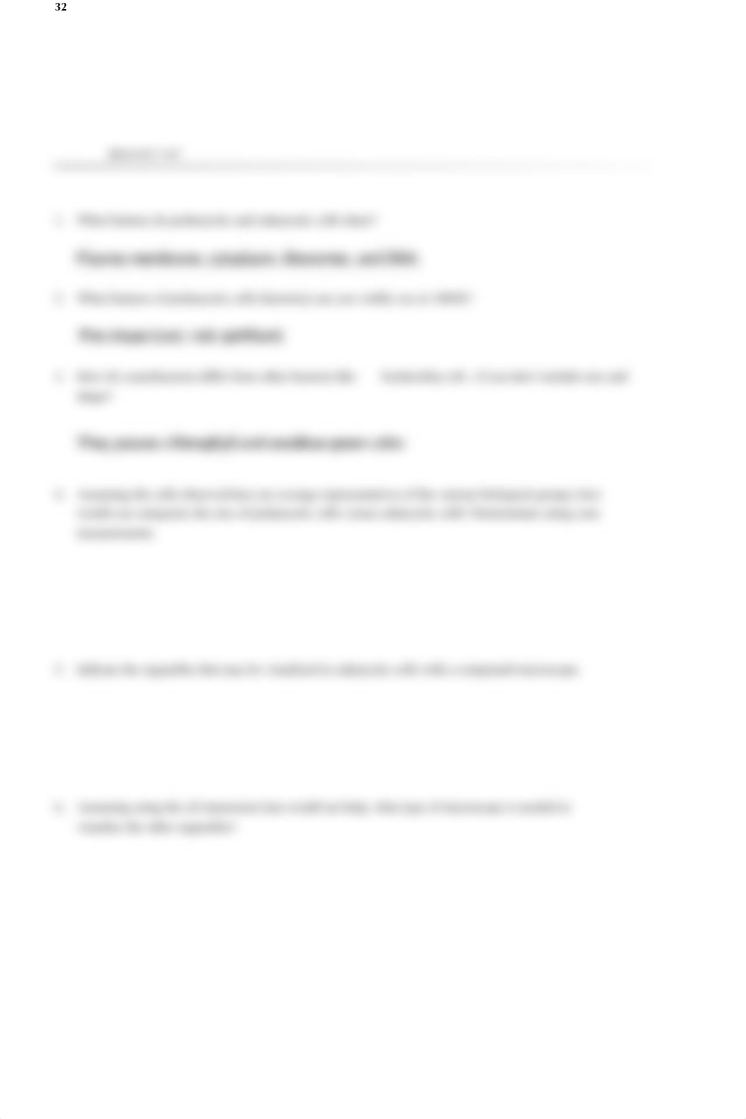 Cells and Organelles Questions (unfinished).pdf_dxbmjf66uz5_page2