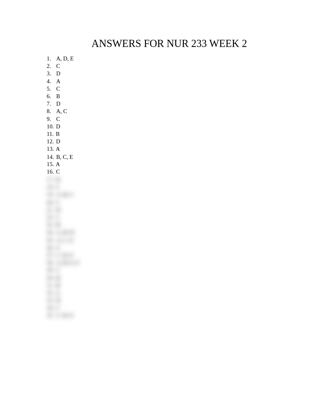 ANSWERS FOR NUR 233 WEEK 2.docx_dxc8jn0f7xt_page1