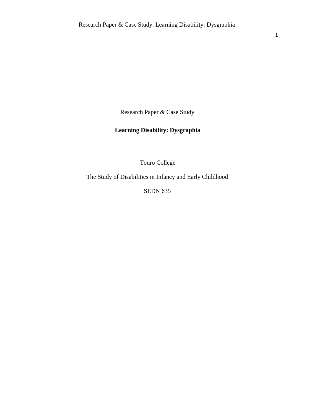 Dysgraphia  Case study research.docx_dxcbr85gia6_page1