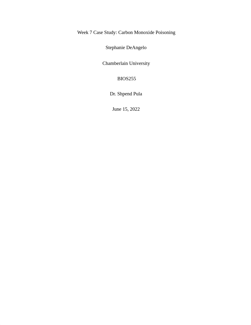 BIOS255 week 7 case study carbon monoxide poisoning.pdf_dxccsv9vzf0_page1