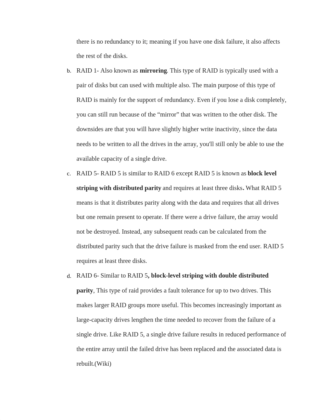 Unit 2_Assignment 1_Disk Redundancy Research_dxcsb620sjd_page2