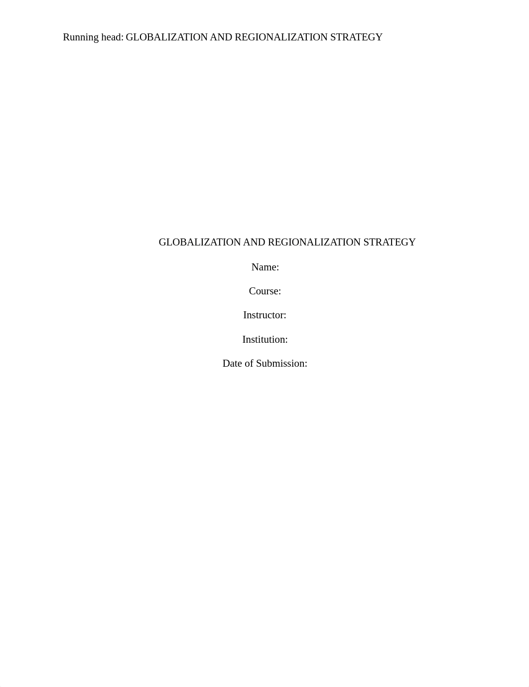 GLOBALIZATION AND REGIONALIZATION STRATEGY.doc_dxcttmgdpvt_page1