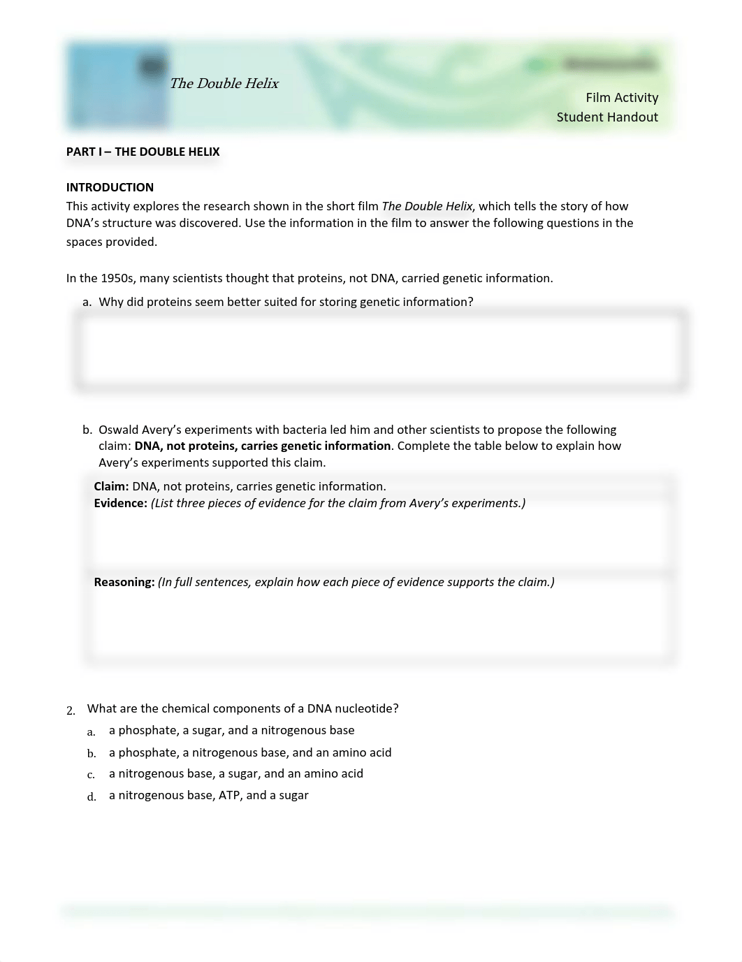 DNA chromosomes Handout.pdf_dxcw3jpd97h_page1