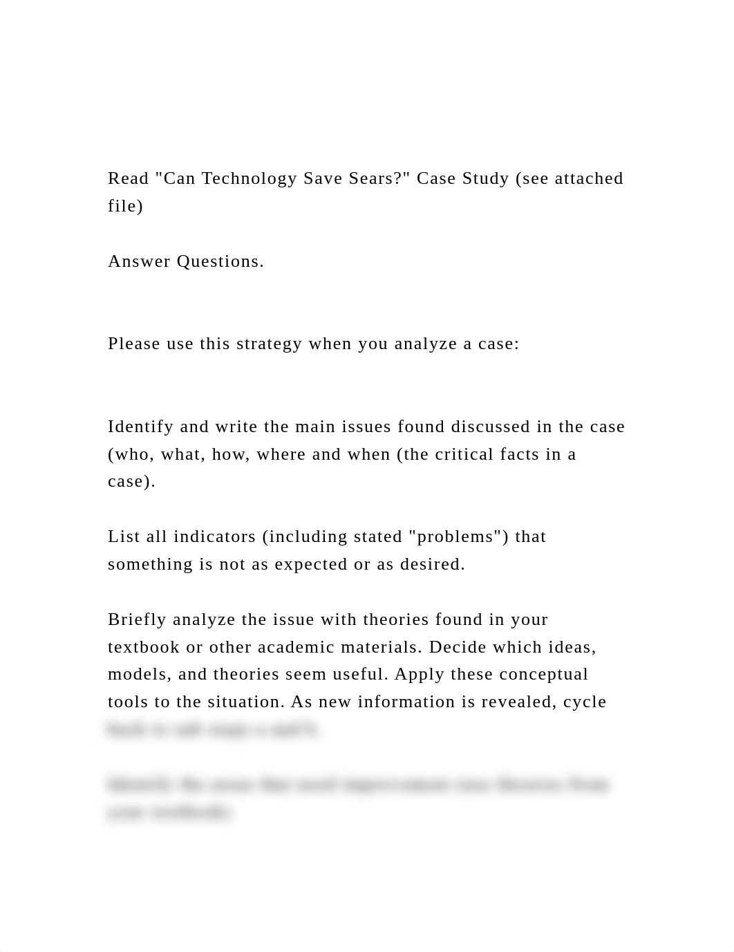 Read Can Technology Save Sears Case Study (see attached file).docx_dxd2625rhdq_page2