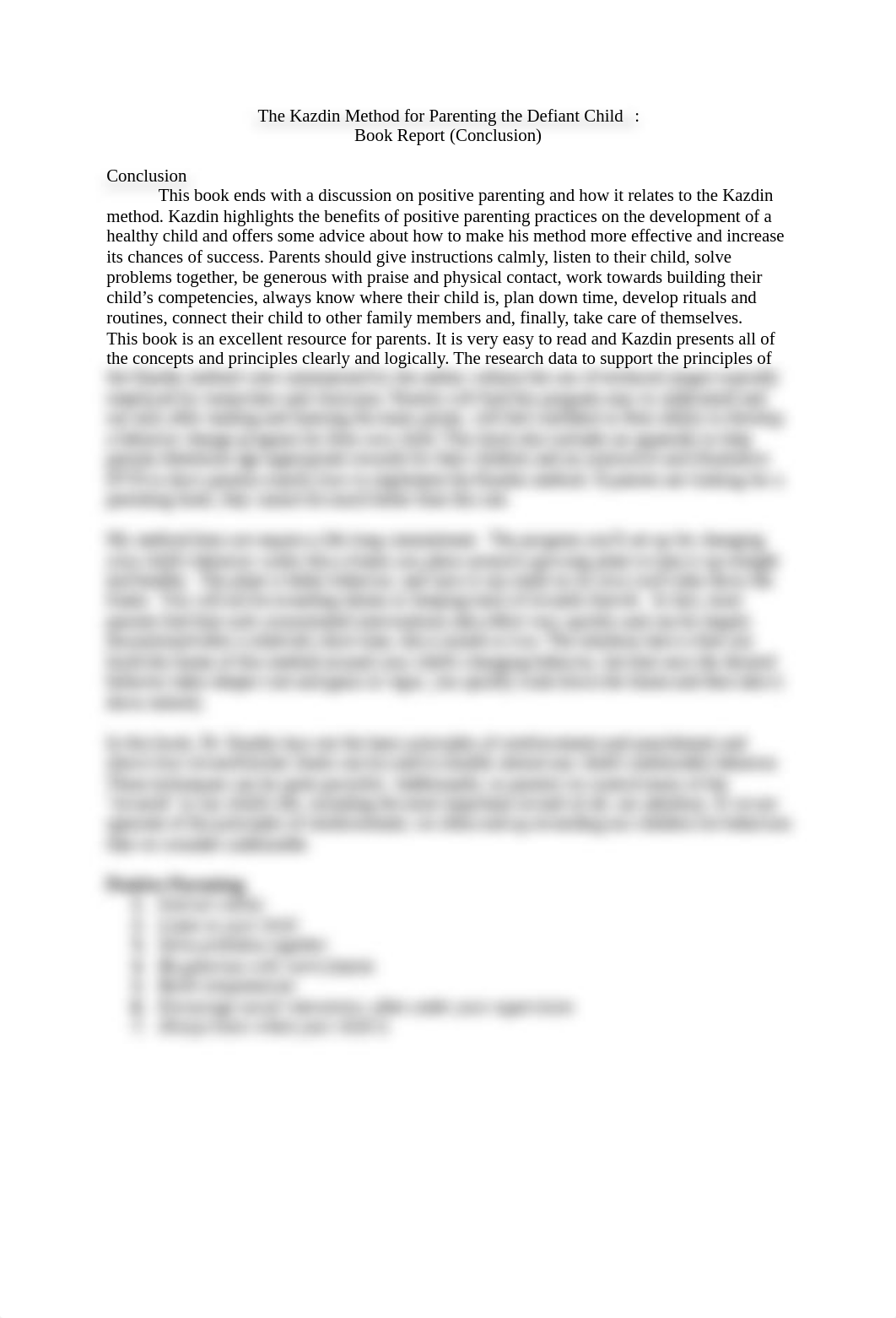 Alan E. Kazdin - The Kazdin Method For Parenting The Defiant Child (Conclusion)_dxd3zru1wtk_page1