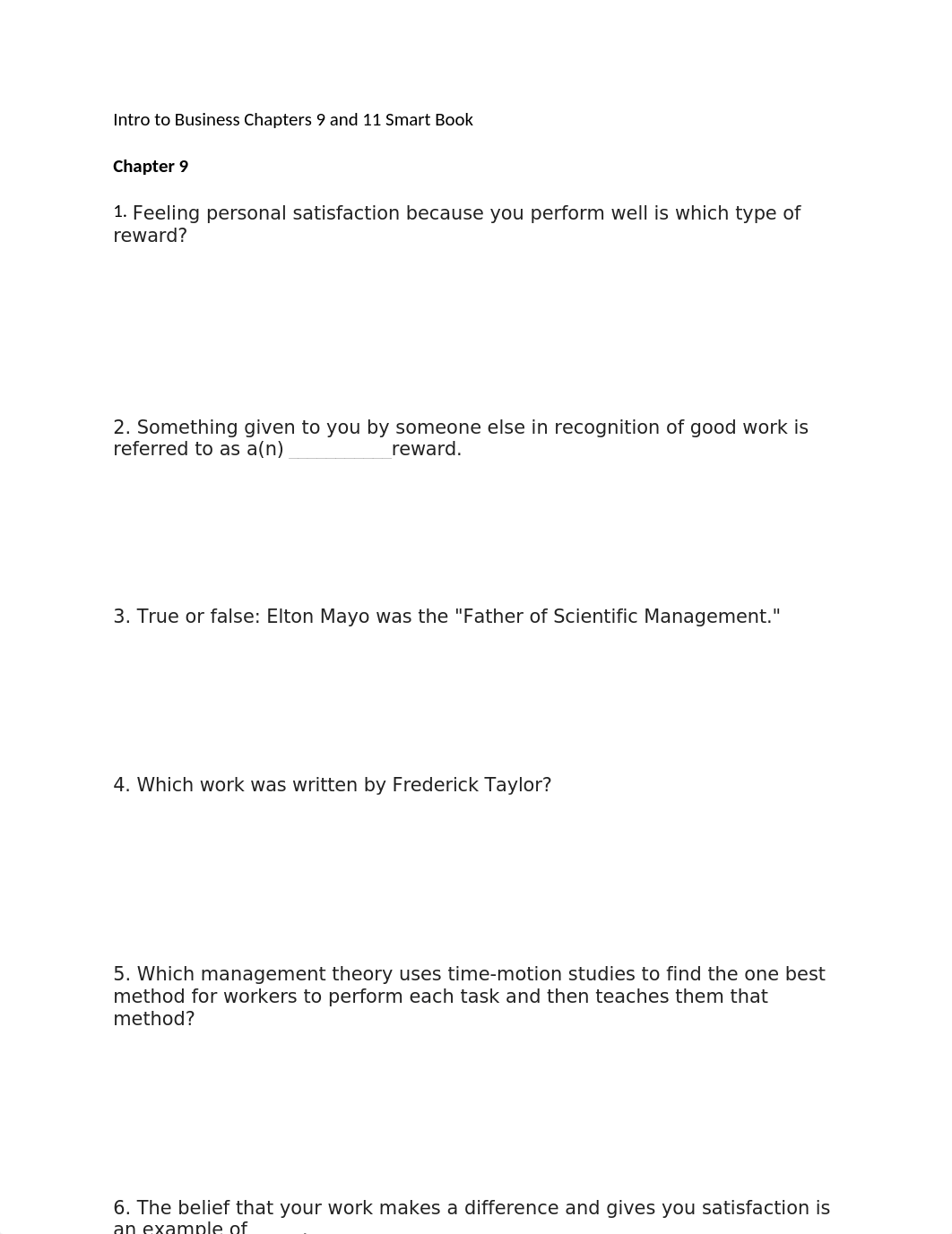 Intro to Business Chapter 9 and 11 Smart Book.docx_dxdmfkbk2og_page1