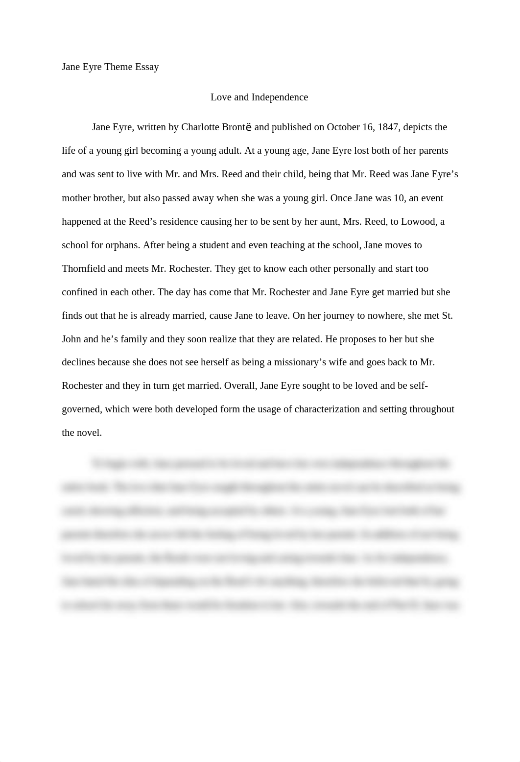 Jane Eyre Theme Essay.docx_dxdmrelomkd_page1