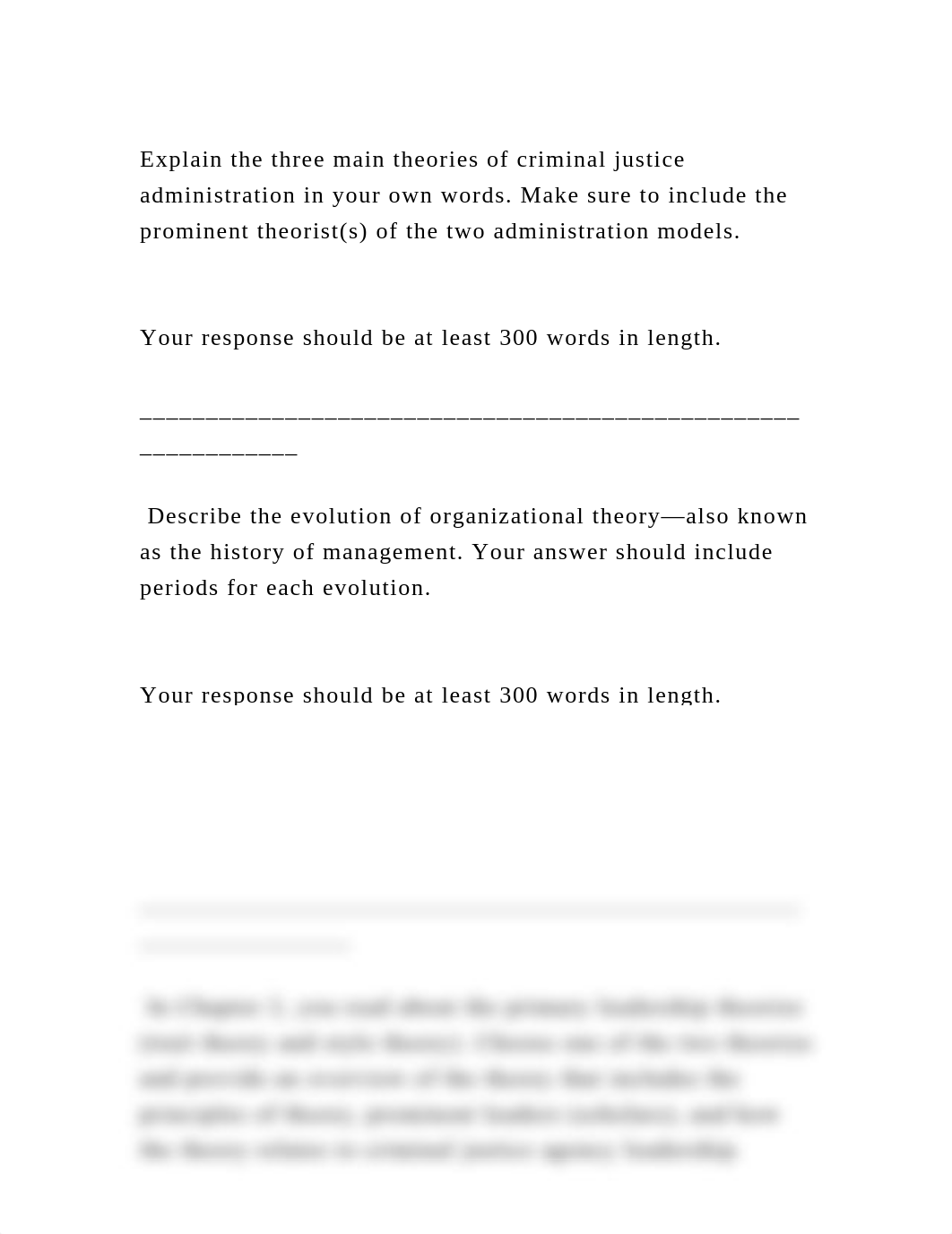 Explain the three main theories of criminal justice administration i.docx_dxdn9w8jjo3_page2