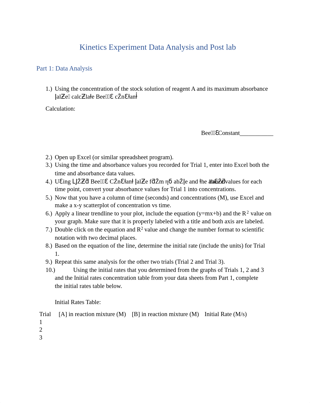 Kinetics Experiment Data Analysis and Post lab.pdf_dxdpvs5rvtl_page1