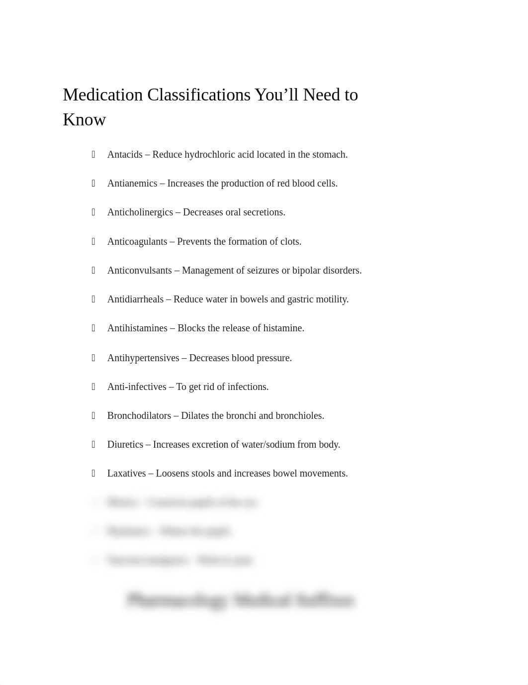 Medication Classifications and Suffixes .docx_dxdrpvnthn7_page1