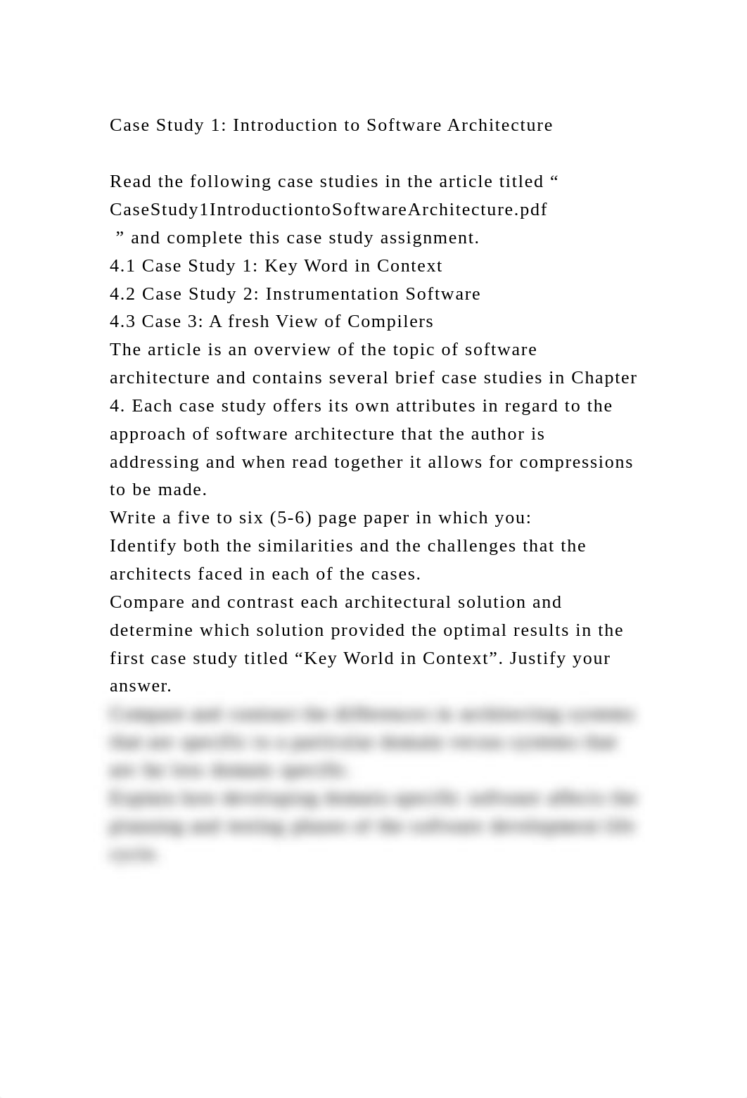 Case Study 1 Introduction to Software Architecture Read the fol.docx_dxdsh62lfem_page2