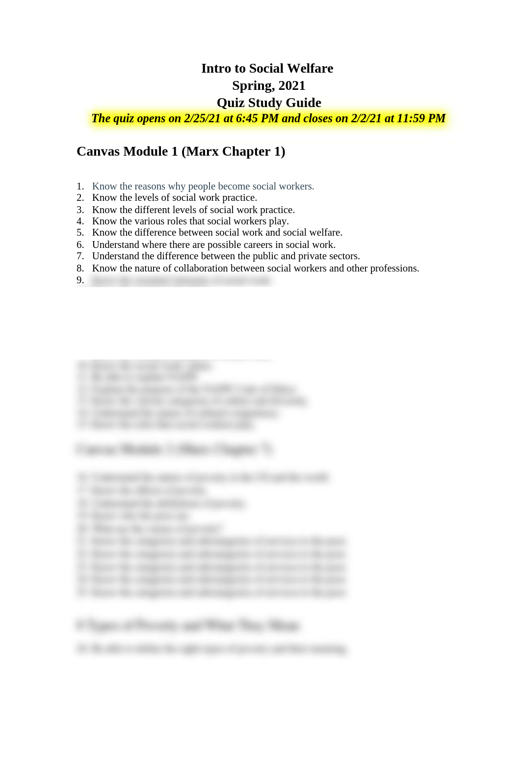 Intro to Social Welfare Quiz Study Guide.docx_dxe1olaew3s_page1