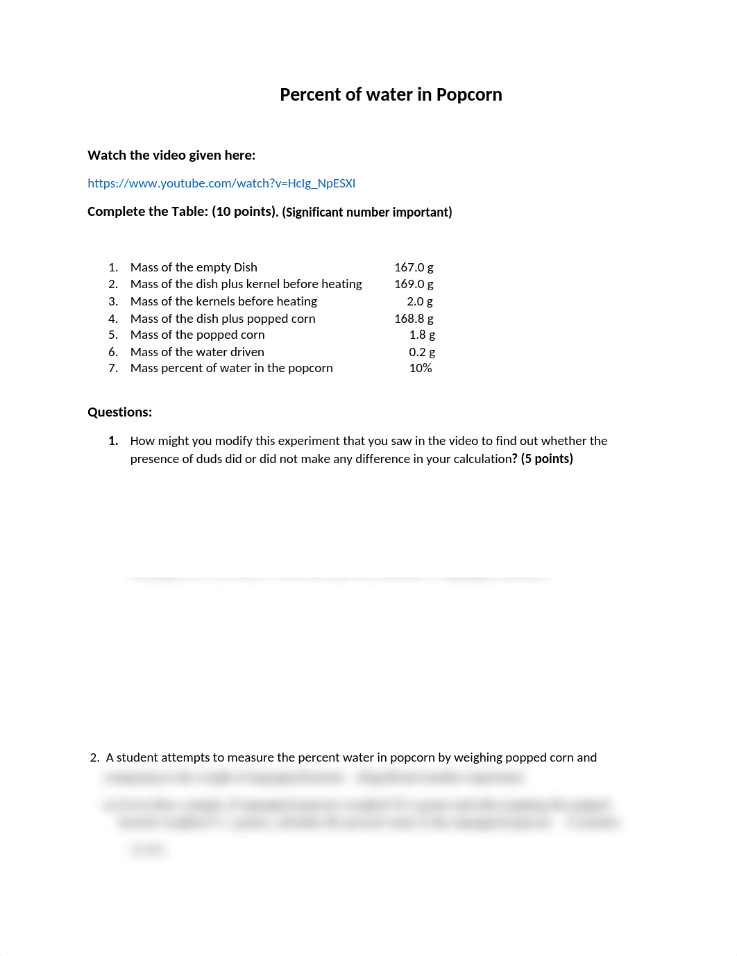 Percent of water in Popcorn-CHM 1020 L Answers.docx_dxe47w2yg9f_page1