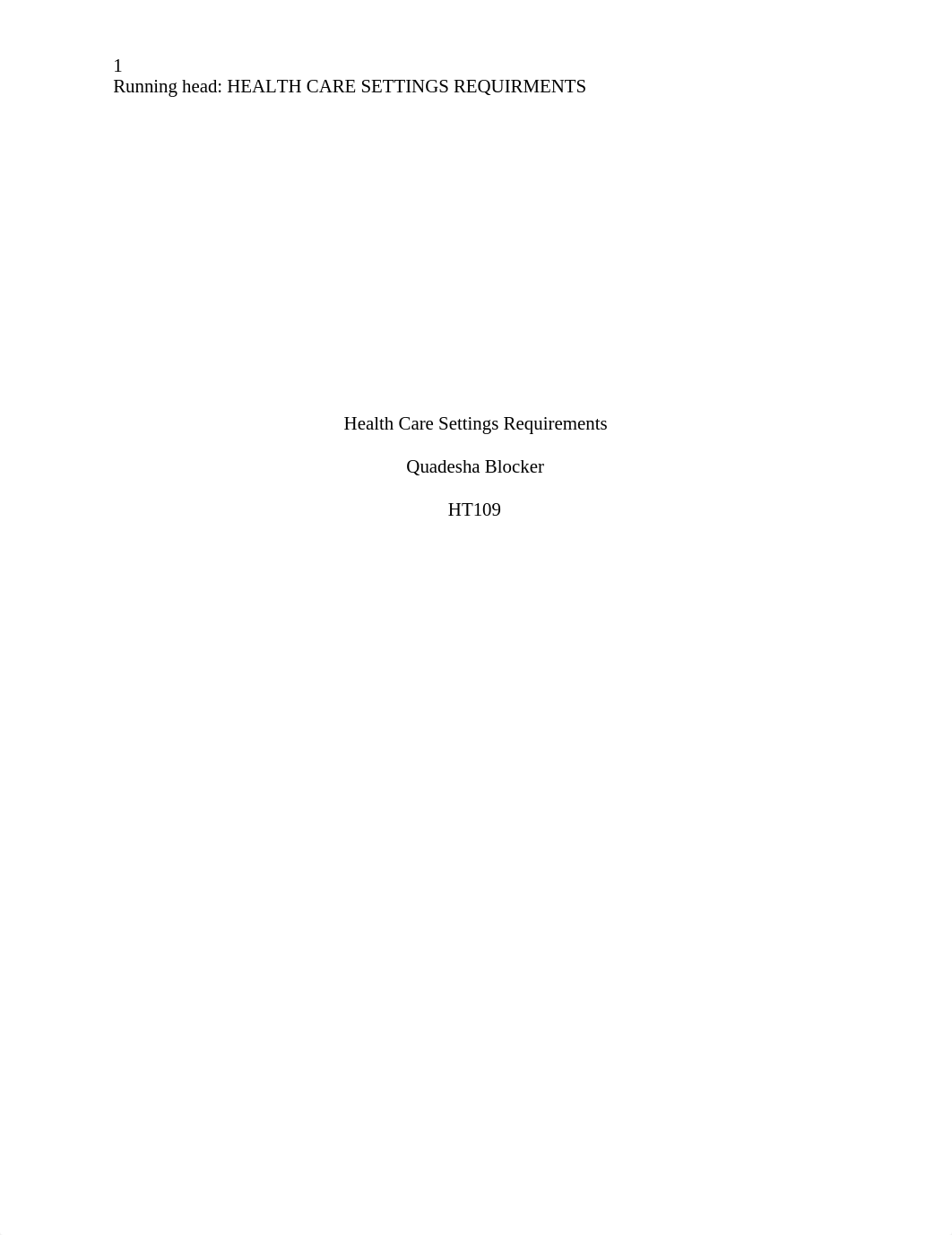 Health Care Settings Requirements HT109 QB.docx_dxeaz6dkoh1_page1