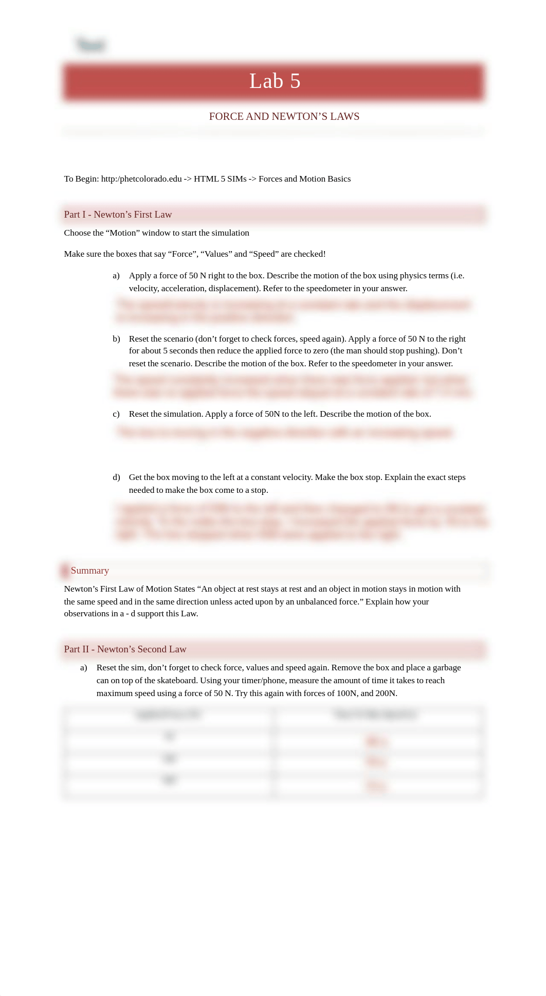 Lab 5 Force and Newton's Laws (online) copy.pdf_dxef4k0p3pl_page1